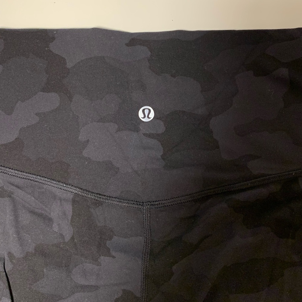 camo lululemon align leggings